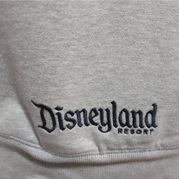 Mickey Mouse Mens Size XL Grey 2014 Disneyland Hoodie - Picture 3 of 4